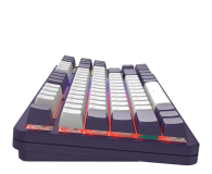DARK PROJECT ALU87A Violet/White G3MS Mech RGB - 1301393 - zdjęcie 4
